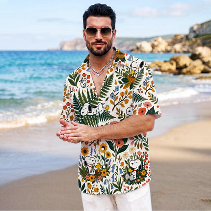 Tropical Floral Garden Nature Hawaiian Shirt