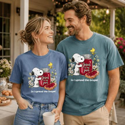 Comfort Colors Jesus Is My Jam Spread the Gospel T-Shirt