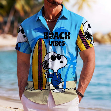 Beach Vibes Tropical Surf Summer Vacation Hawaiian Shirt