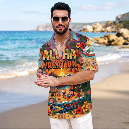 Aloha Vacation Tropical Beach Island Paradise Hawaiian Shirt