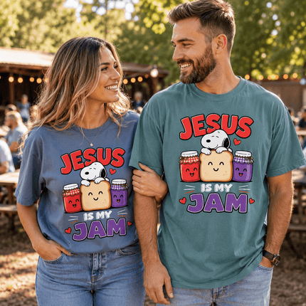Comfort Colors Jesus Is My Jam Christian T-Shirt