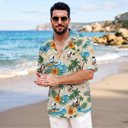 Tropical Hibiscus Surf Beach Summer Hawaiian Shirt