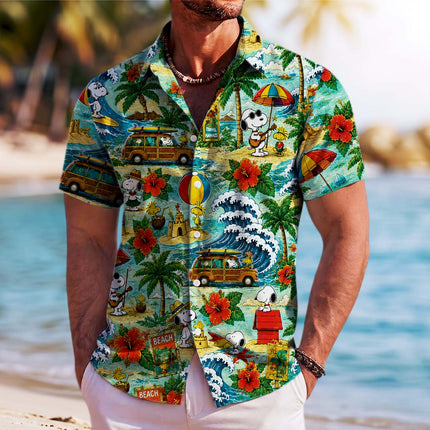 Tropical Beach Vacation Summer Hawaiian Shirt