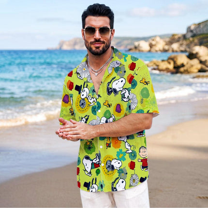 Tropical Floral Beach Summer Hawaiian Shirt