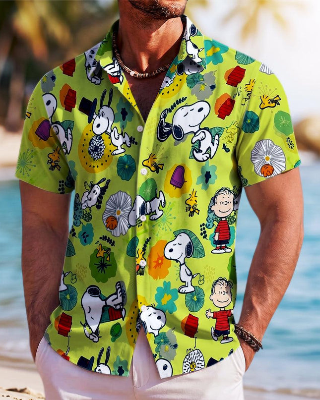 Tropical Floral Beach Summer Hawaiian Shirt