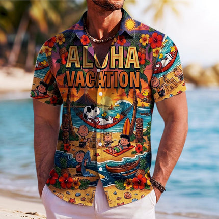 Aloha Vacation Tropical Beach Island Paradise Hawaiian Shirt