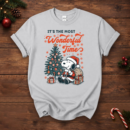Most Wonderful Time Christmas Tree Gifts T-Shirt