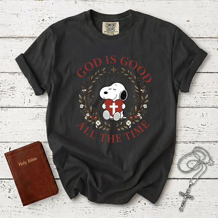 Comfort Colors God Is Good All The Time Christian Faith Jesus Gift T-Shirt
