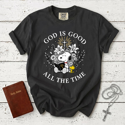Comfort Colors God Is Good All The Time Christian Bible Faith Gift T-Shirt