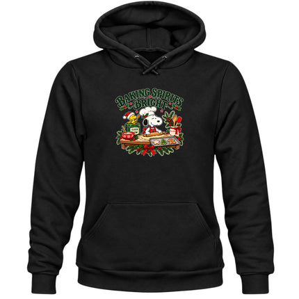 Baking Spirits Bright Christmas Cookie Baking Hoodie