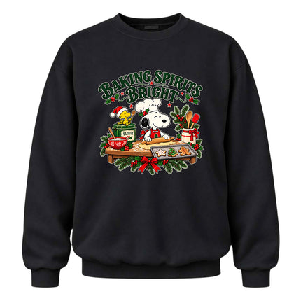 Baking Spirits Bright Christmas Cookie Baking Sweatshirt