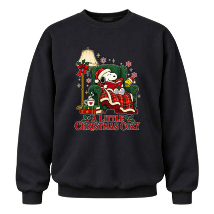 A Little Christmas Cozy Reading Nook Sweatshirt