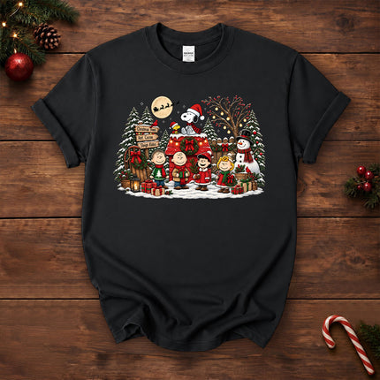 Christmas Tree Farm Hot Cocoa Sleigh Rides T-Shirt