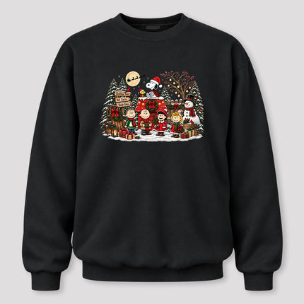 Christmas Tree Farm Hot Cocoa Winter Village Sweatshirt