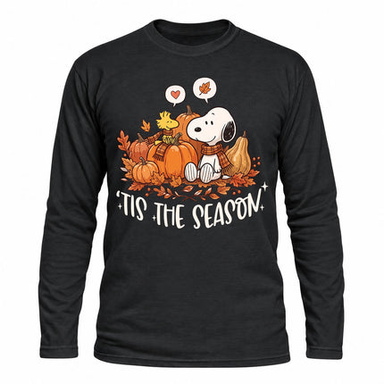 Tis The Season Fall Pumpkin Autumn Long Sleeve T-Shirt