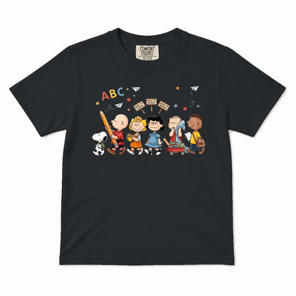 Comfort Colors Back To School First Day Classroom Friends Kid T-Shirt