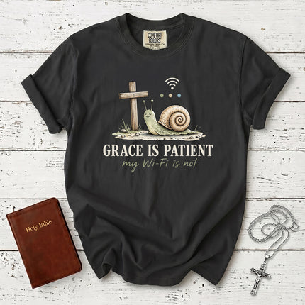 Comfort Colors Grace Is Patient Funny Christian Faith T-Shirt