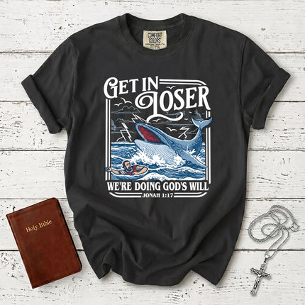 Comfort Colors Funny Christian Gods Will Bible Verse T-Shirt