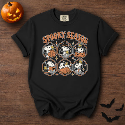 Comfort Colors Spooky Season Pumpkin Halloween Graphic T-Shirt