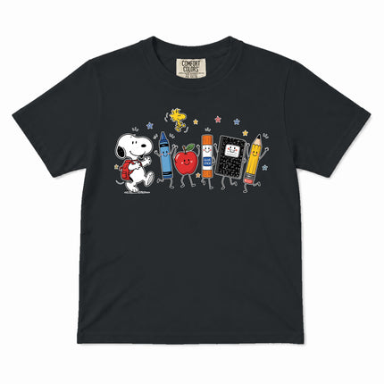 Comfort Colors Back To School Cute School Supplies Kid T-Shirt