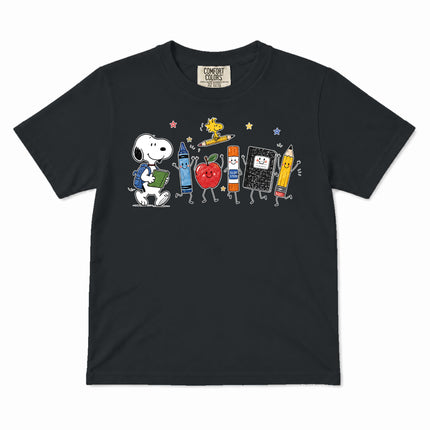 Comfort Colors Back To School Cute School Supplies Kid T-Shirt