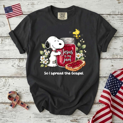 Comfort Colors Jesus Is My Jam Spread the Gospel T-Shirt
