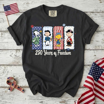 Comfort Colors 250 Freedom Characters T-Shirt
