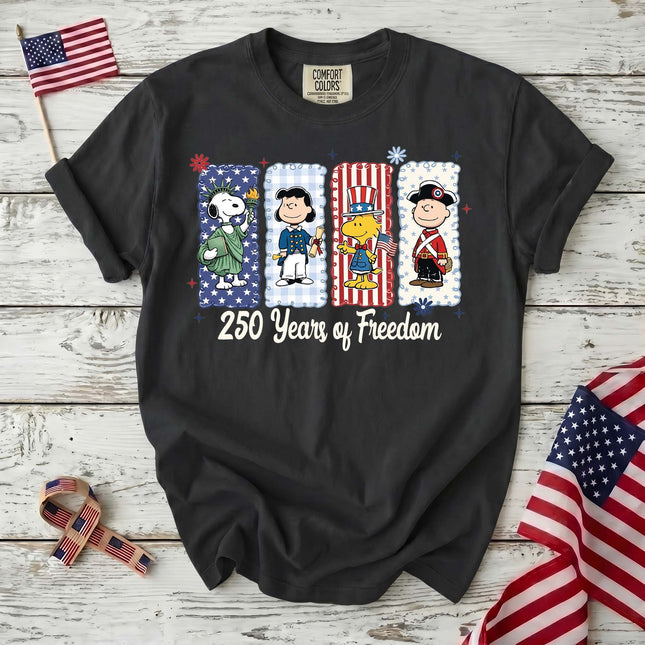 Comfort Colors 250 Freedom Characters T-Shirt