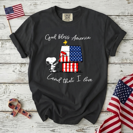 Comfort Colors God Bless America T-Shirt