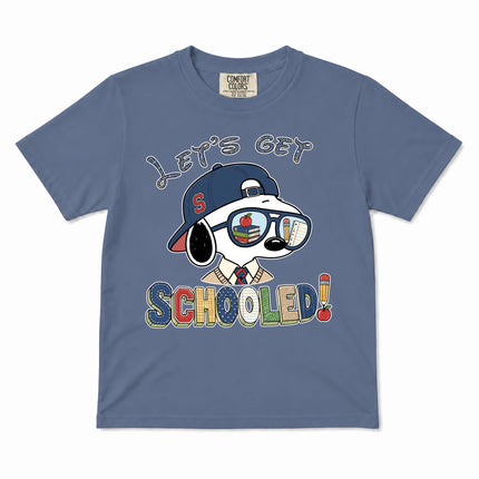 Comfort Colors Back To School Let's Get Schooled First Day Kid T-Shirt