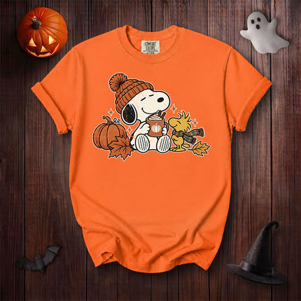 Comfort Colors Pumpkin Spice Fall Halloween Graphic T-Shirt