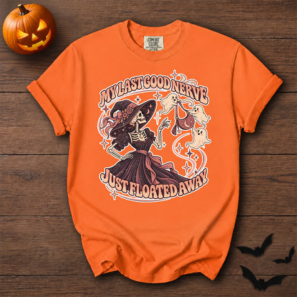 Comfort Colors Halloween Witch Skeleton Ghost Graphic T-Shirt