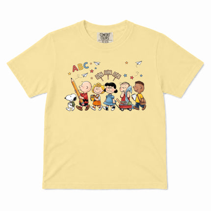Comfort Colors Back To School First Day Classroom Friends Kid T-Shirt