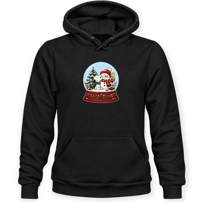 Christmas Snow Globe Snowman Winter Wonderland Hoodie
