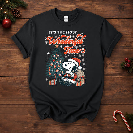 Most Wonderful Time Christmas Tree Gifts T-Shirt