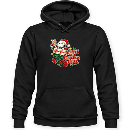 Stuffed With Christmas Cheer Holiday Stocking Hoodie