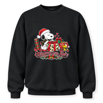 Wrapped With Love Christmas Gift Wrapping Sweatshirt
