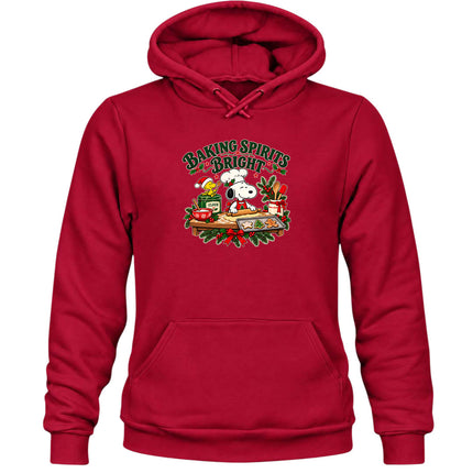 Baking Spirits Bright Christmas Cookie Baking Hoodie