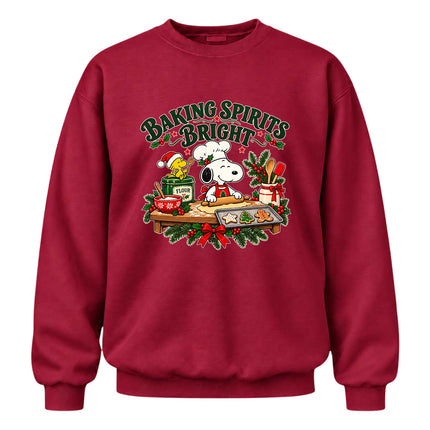 Baking Spirits Bright Christmas Cookie Baking Sweatshirt