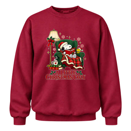 A Little Christmas Cozy Reading Nook Sweatshirt
