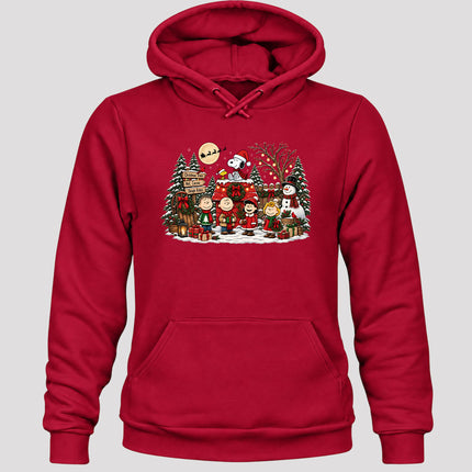 Christmas Tree Farm Hot Cocoa Sleigh Rides Hoodie