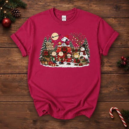 Christmas Tree Farm Hot Cocoa Sleigh Rides T-Shirt