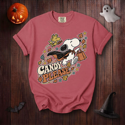 Comfort Colors Candy Please Halloween Graphic T-Shirt