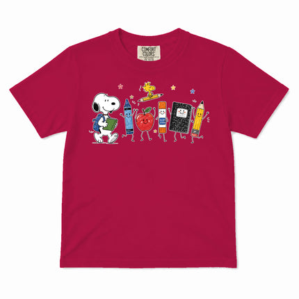 Comfort Colors Back To School Cute School Supplies Kid T-Shirt