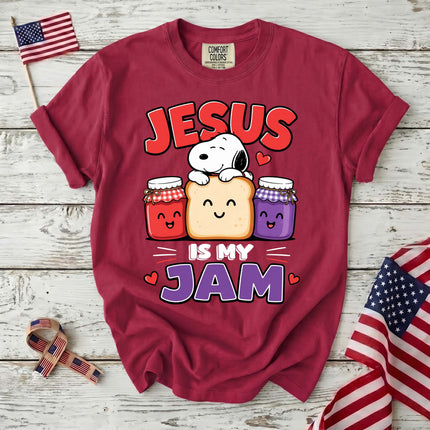 Comfort Colors Jesus Is My Jam Christian T-Shirt