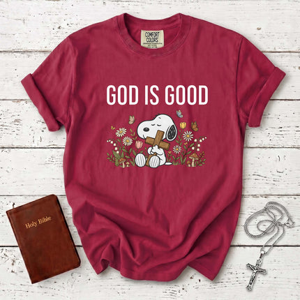 Comfort Colors Simple God Is Good Faith T-Shirt