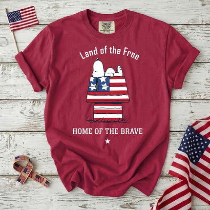 Comfort Colors Land Of The Free T-Shirt