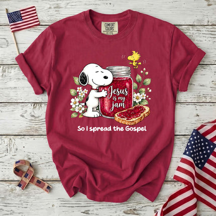 Comfort Colors Jesus Is My Jam Spread the Gospel T-Shirt