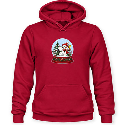 Christmas Snow Globe Snowman Winter Wonderland Hoodie