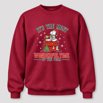 Most Wonderful Time of the Year Christmas Rooftop Sweatshirt
